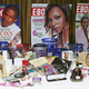 Ebony magazine covers on display among other Ebony-branded items at a magazine event in Beverly Hills in February 2005. A group of four foundations led by the J. Paul Getty Trust has bought the iconic Ebony and Jet photo archive.